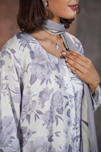 Printed Floral Abaya