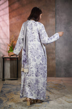 Printed Floral Abaya
