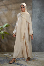 Classical Beige Abaya