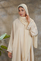 Classical Beige Abaya