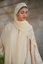 Classical Beige Abaya