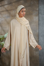 Classical Beige Abaya