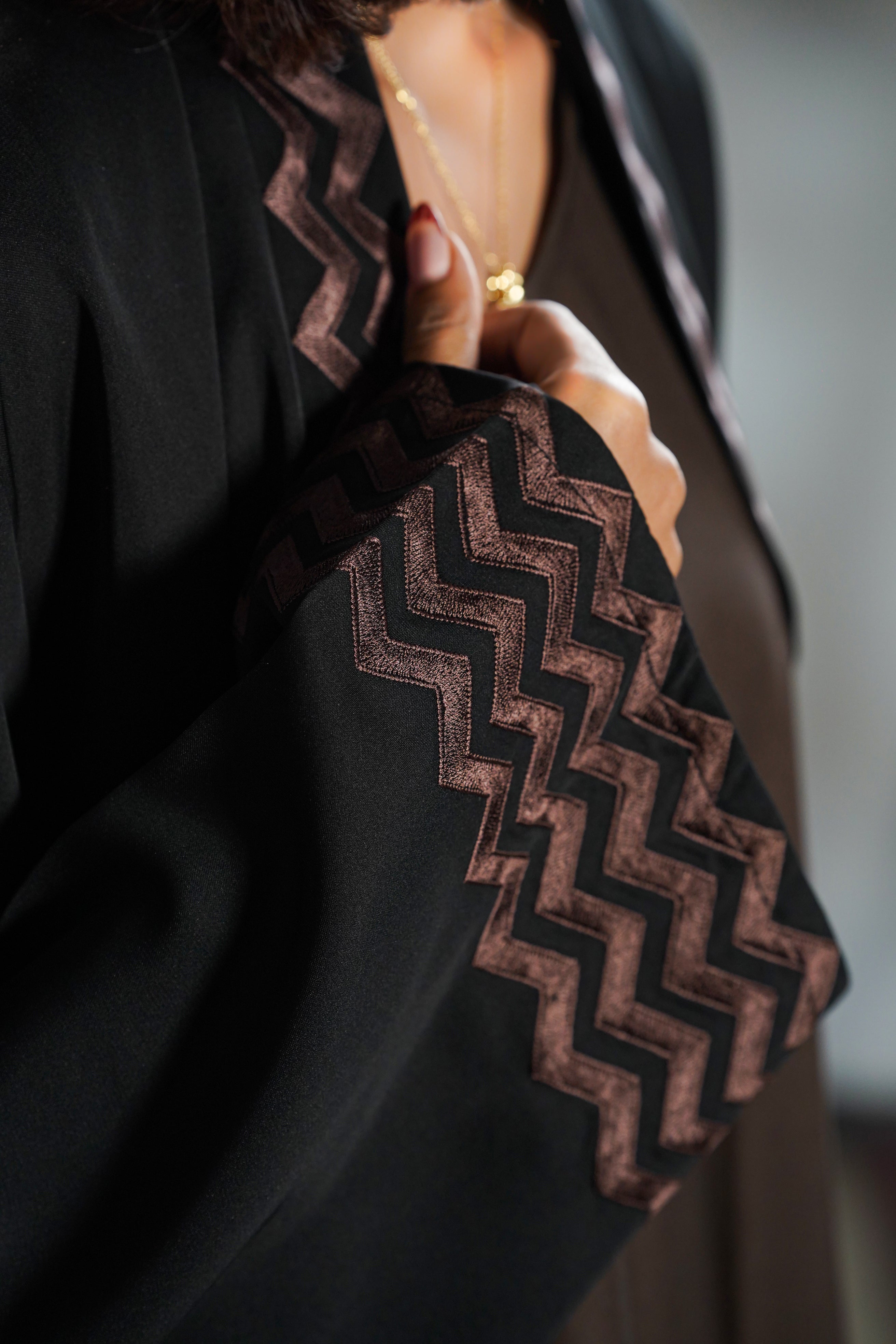 Classical Black Abaya