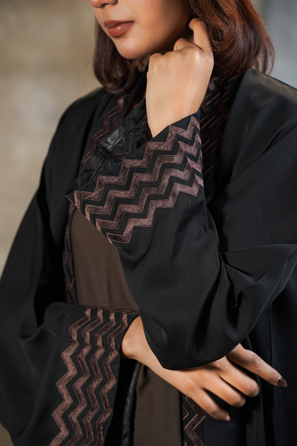 Classical Black Abaya
