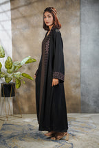 Classical Black Abaya