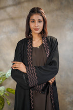 Classical Black Abaya