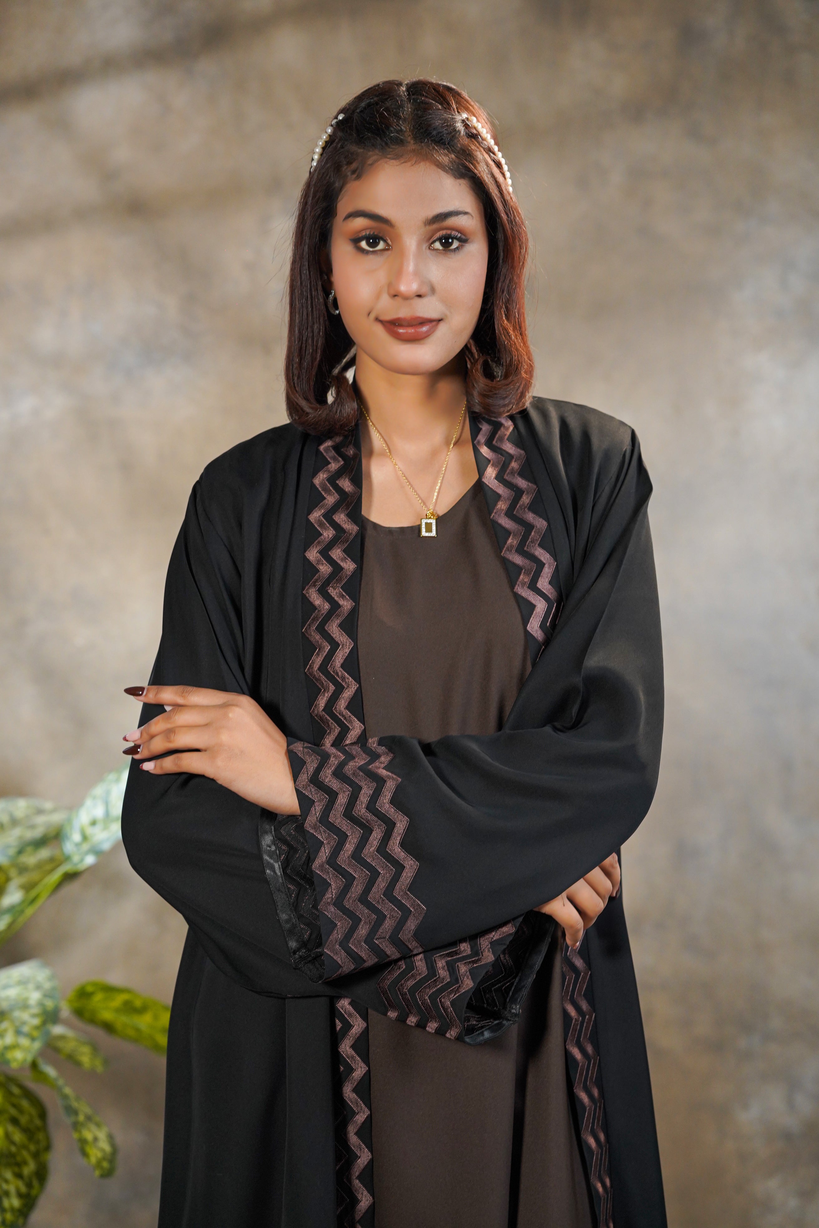 Classical Black Abaya